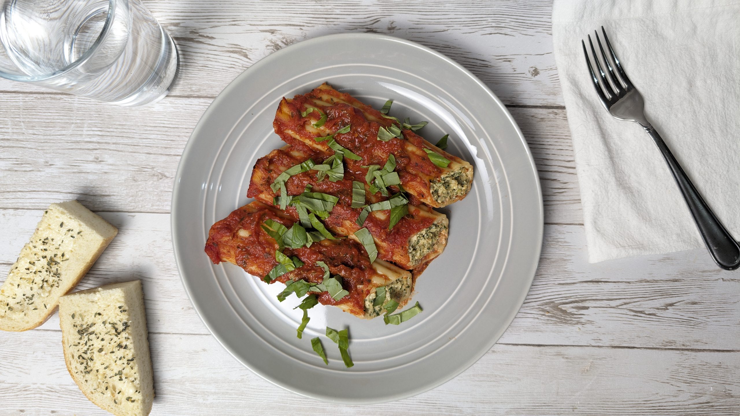 Vegan Manicotti