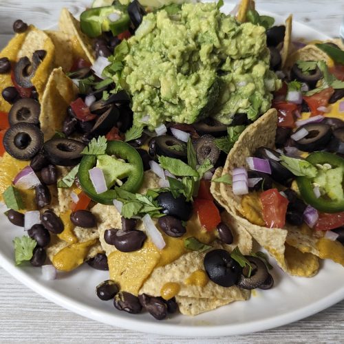 Vegan Nachos (Black Bean) - Final