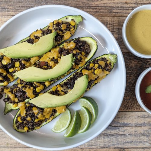 Zucchini Boats (Mexican) - Final